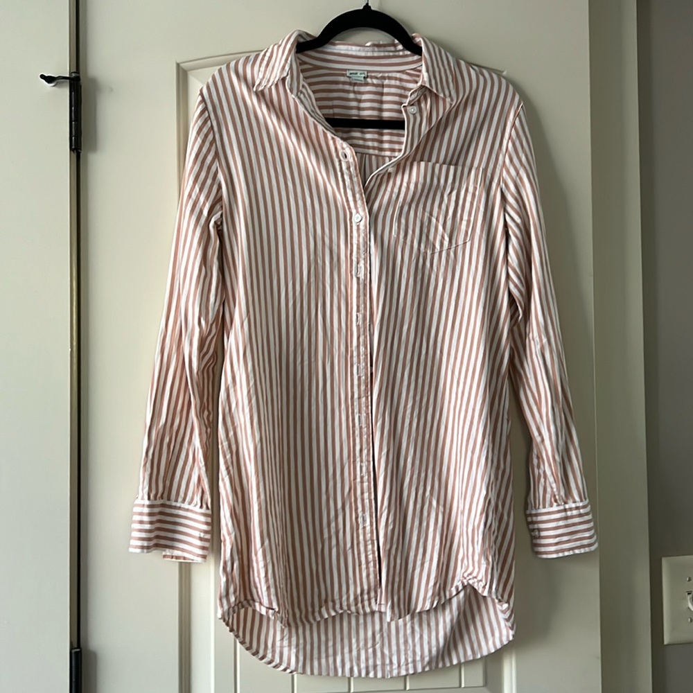 Aerie Tunic Button-Up